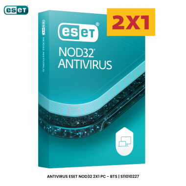 ANTIVIRUS ESET NOD32 2X1 PC - BTS | S11010227