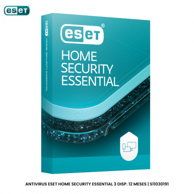 ANTIVIRUS ESET HOME SECURITY ESSENTIAL 3 DISP. 12 MESES | S11030191