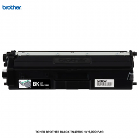 TONER BROTHER TN419BK BLACK HY 9,000 PAG