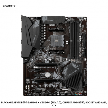 PLACA GIGABYTE B550 GAMING X V2 DDR4  (REV. 1.0), CHIPSET AMD B550, SOCKET AMD AM4, ATX