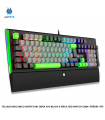 TECLADO MECANICO ANTRYX MK ZIGRA EVO BLACK & GRAY, RED SWITCH (AMK-900KRE-SP)