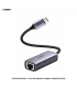 ADAPTADOR USB-C 3.0 A RED GIGABIT ALUMINIO, UGREEN (40322)
