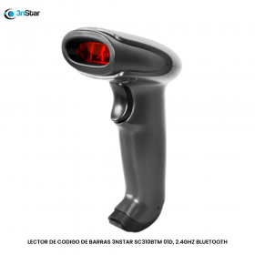 LECTOR DE CODIGO DE BARRAS 3NSTAR SC310BTM 01D, 2.4GHZ BLUETOOTH
