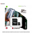 MEMORIA MICROSDXC KINGSTON CANVAS SELECT PLUS GEN3 64GB SDCS3/64GB