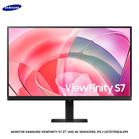 MONITOR SAMSUNG VIEWFINITY S7 27" UHD 4K 3840X2160, IPS | LS27D700EALXPE