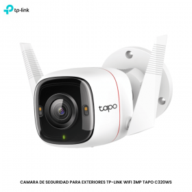CAMARA DE SEGURIDAD PARA EXTERIORES TP-LINK WIFI 3MP TAPO C320WS