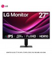 MONITOR LG LED 27" IPS U411A  27U411A, 120HZ, FHD, 5MS MBR, VGA HDMI