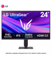 MONITOR LG GAMING ULTRAGEAR G4 23.5" IPS, 24G411A-B 144HZ, HDMI, DP
