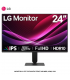 MONITOR LG 24" IPS 24U411A 120HZ, 1MS MBR, HDMI, VGA