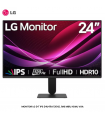 MONITOR LG 24" IPS 24U411A 120HZ, 1MS MBR, HDMI, VGA