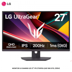 MONITOR LG GAMING LED 27" IPS 27G610A QHD 1MS GTG, 200HZ