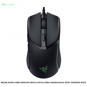 MOUSE RAZER COBRA 8500 DPI SWITCH OPTICO 90M CHROMA BLACK (RZ01-04650100-R3U1)