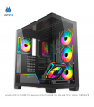 CASE ANTRYX FX 850 PRO BLACK, INFINITY ARGB FAN X5, USB TIPO-C (AC-FX850KP)