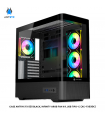 CASE ANTRYX FX 830 BLACK, INFINITY ARGB FAN X4, USB TIPO-C (AC-FX830K)
