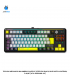 TECLADO MECANICO INALAMBRICO ANTRYX TK950 PRO BLACK, BLUE SWITCH GATERON, 2.4G,BT (ATK-950PKGBL-SP)