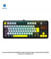 TECLADO MECANICO INALAMBRICO ANTRYX TK950 PRO BLACK, BLUE SWITCH GATERON, 2.4G,BT (ATK-950PKGBL-SP)