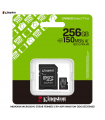 MEMORIA MICROSDHC 256GB 150MB/S C10+ADP KINGSTON (SDCS3/256GB)