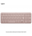 TECLADO LOGITECH K250 BLUETOOTH ROSE SP (920-013447)