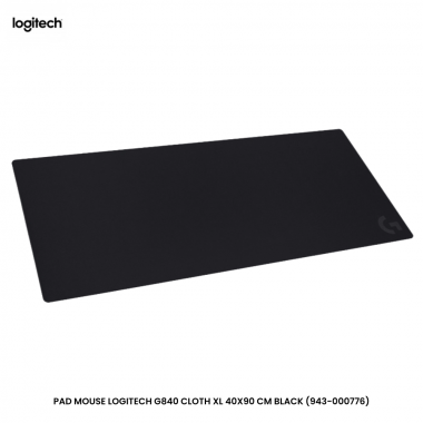 PAD MOUSE LOGITECH G840 CLOTH XL 40X90 CM BLACK (943-000776)