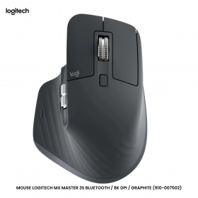 MOUSE LOGITECH MX MASTER 3S BLUETOOTH / 8K DPI / GRAPHITE (910-007502)