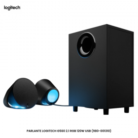 PARLANTE LOGITECH G560 2.1 RGB 120W USB (980-001310)