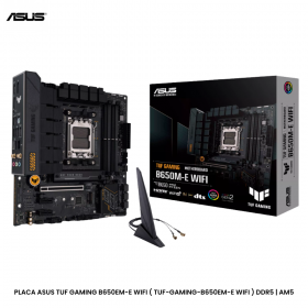 PLACA ASUS TUF GAMING B650EM-E WIFI ( TUF-GAMING-B650EM-E WIFI ) DDR5 | AM5