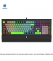 TECLADO MECANICO ANTRYX MK ZIGRA EVO BLACK & GRAY, BLUE SWITCH (AMK-900KR1BL-SP)