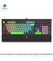 TECLADO MECANICO ANTRYX MK ZIGRA EVO BLACK & GRAY, RED SWITCH (AMK-900KR1RE-SP)