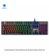 TECLADO MECANICO ANTRYX MK760L BLACK, RED SWITCH (AMK-760LKRE-SP)