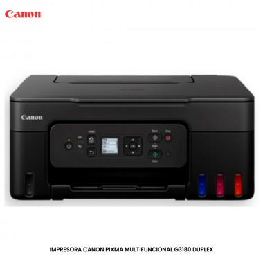 IMPRESORA CANON PIXMA MULTIFUNCIONAL G3180 DUPLEX