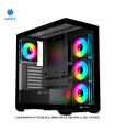 CASE ANTRYX FX 750 BLACK, ARGB FAN X4, USB TIPO-C (AC-FX750K)