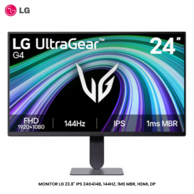 MONITOR LG 23.8" IPS 24G414B, 144HZ, 1MS MBR, HDMI, DP