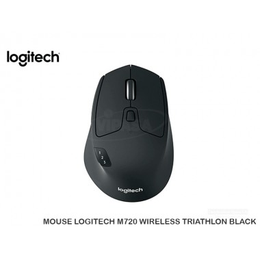 MOUSE LOGITECH M720 WIRELESS TRIATHLON BLACK