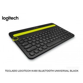 TECLADO LOGITECH K480 BLUETOOTH UNIVERSAL BLACK