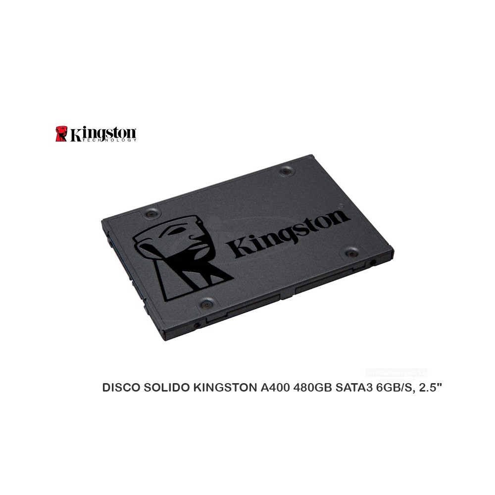 SOLIDO KINGSTON 480GB SATA3 6GB/S, 2.5"