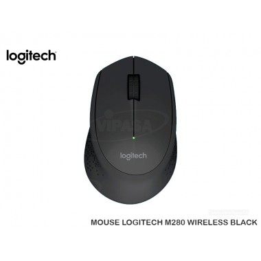 MOUSE LOGITECH M280 WIRELESS BLACK