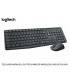 TECLADO+MOUSE LOGITECH MK235 WIRELESS USB SP BLACK