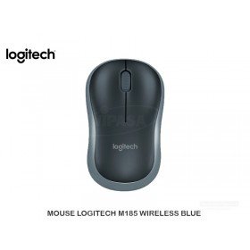 MOUSE LOGITECH M185 WIRELESS BLUE