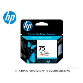 TINTA HP J5780/C4240 Nº 75 COLOR CB337WL