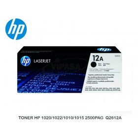 TONER HP 1020/1022/1010/1015 2500PAG  Q2612A