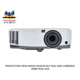 PROYECTOR VIEW SONIC PA503X DLP XGA 3600 LUMENES HDMI RGB VGA