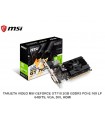 TARJETA VIDEO MSI GEFORCE GT710 2GB GDDR3 PCI-E 16X LP, 64BITS, VGA, DVI, HDMI (GT-710-2GD3-LP)