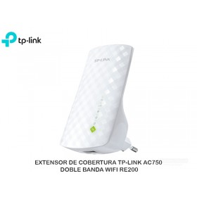 EXTENSOR DE COBERTURA TP-LINK AC750 DOBLE BANDA WIFI RE200