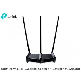 ROUTHER TP-LINK INALAMBRICO SERIE N, 450MBPS TL-WR941HP