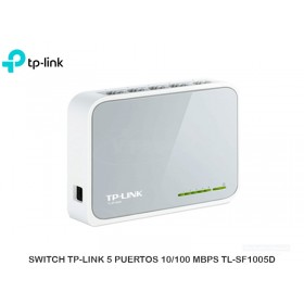 SWITCH TP-LINK 5 PUERTOS 10/100 MBPS TL-SF1005D