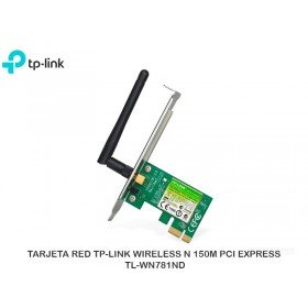 TARJETA RED TP-LINK WIRELESS N 150M PCI EXPRESS TL-WN781ND