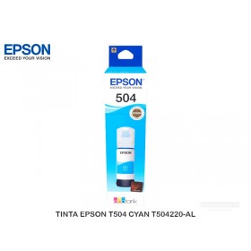 TINTA EPSON T504 CYAN T504220-AL