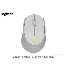 MOUSE LOGITECH M280 WIRELESS GRAY