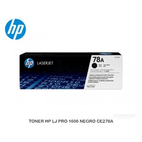 TONER HP LJ PRO 1606 NEGRO CE278A