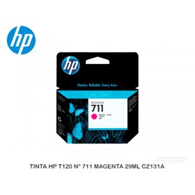 TINTA HP T120 N° 711 MAGENTA 29ML CZ131A